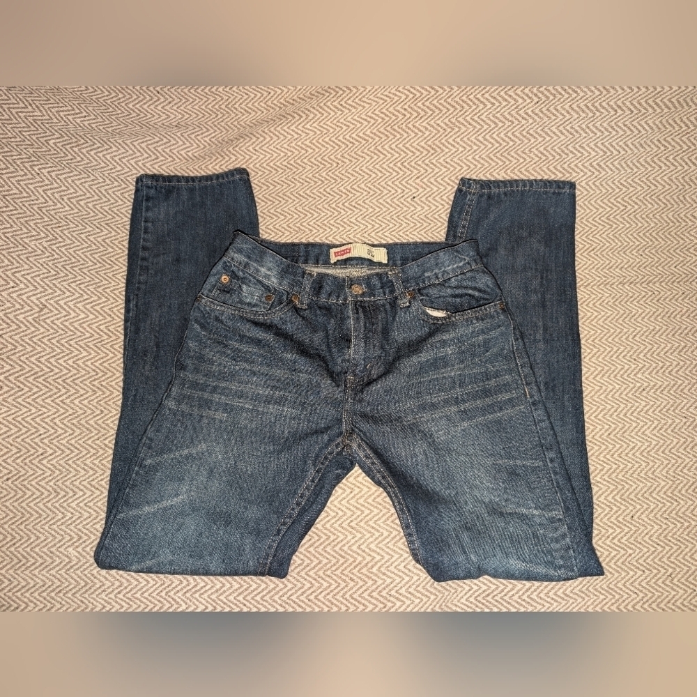 511 Slim Levi's Men's Slim Fit Jeans in Dark Blue Nwot 29X29 Boys Size 18